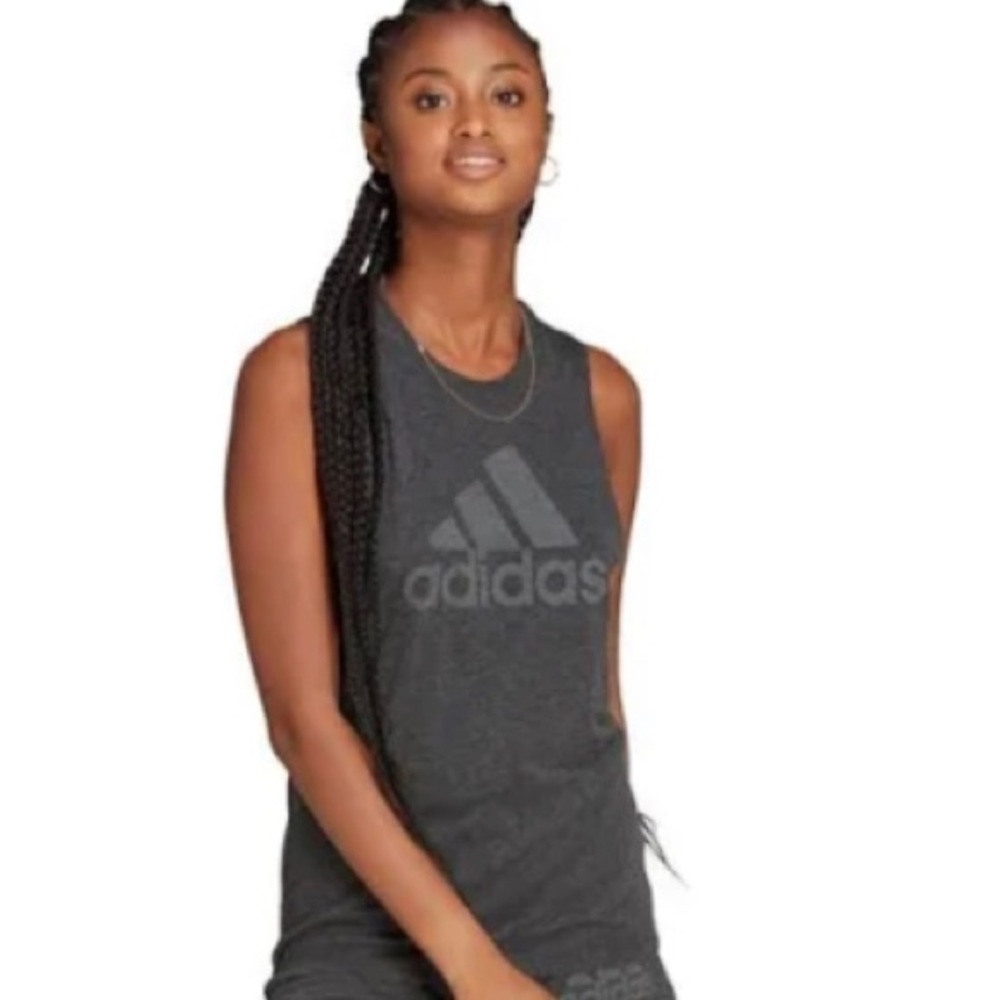 Women’s Medium Black Adidas Tank Top